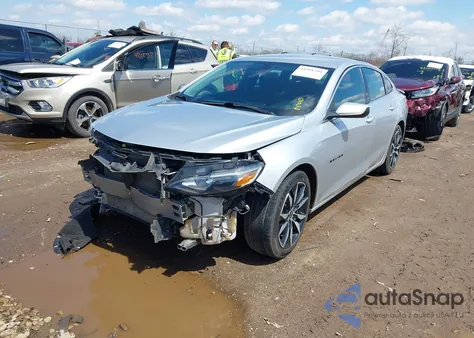 2020 Chevrolet Malibu Fwd Rs из США, поврежденный, VIN 1G1ZG5ST4LF141901